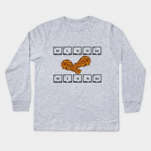 Winner Winner Chicken Dinner Kids Long Sleeve T-Shirt